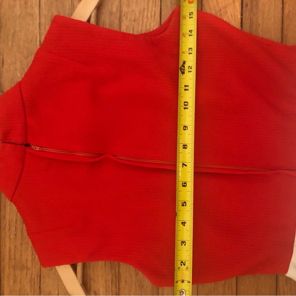 Mod 60s Mock Neck Retro Mini Dress with Floral Design - Picture 6 of 6